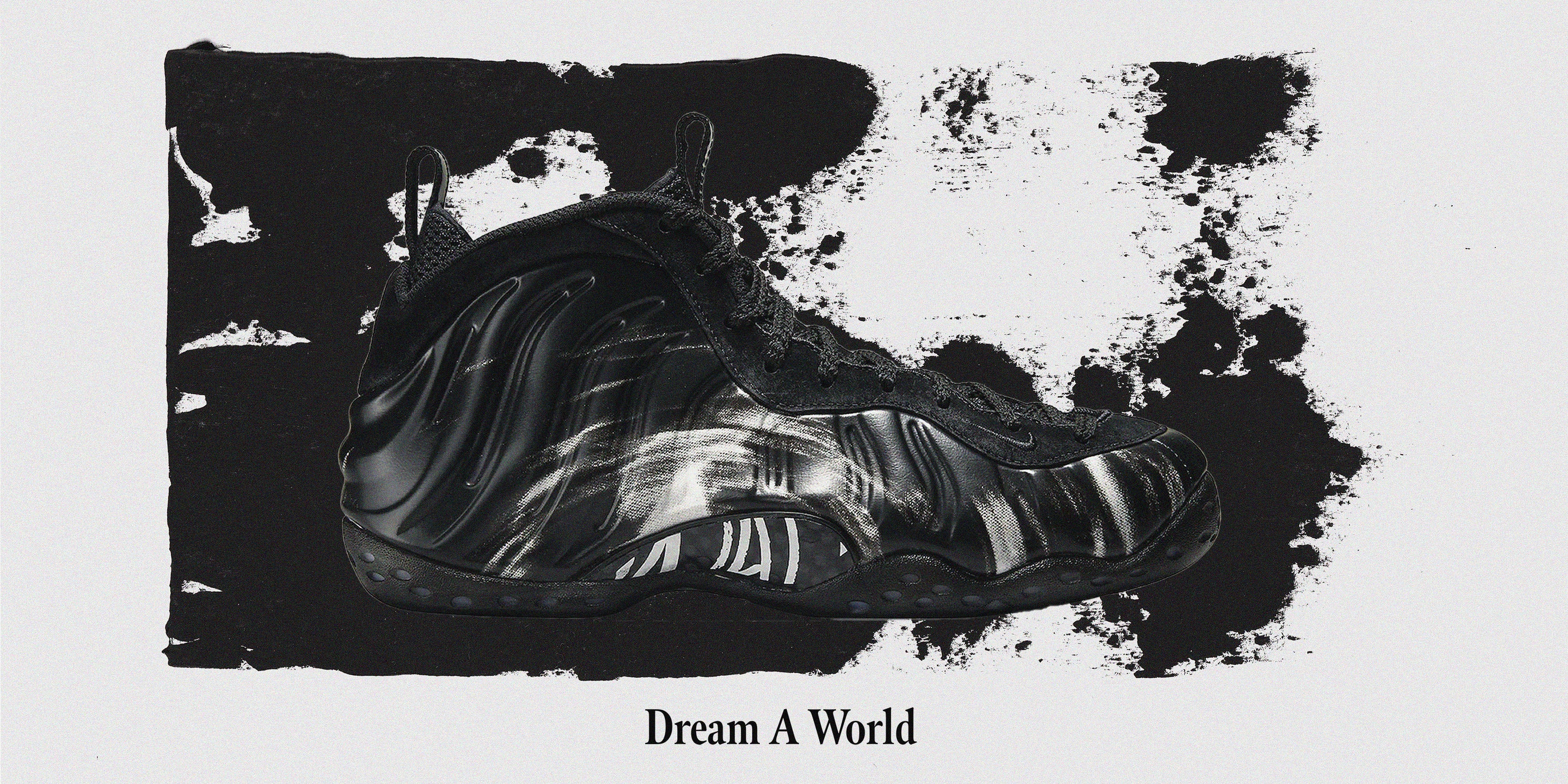 Nike Air Foamposite One Dream A World Black