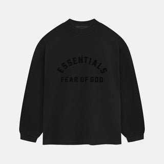 Fear Of God Essentials SP24 L/S T-Shirt - Jet Black