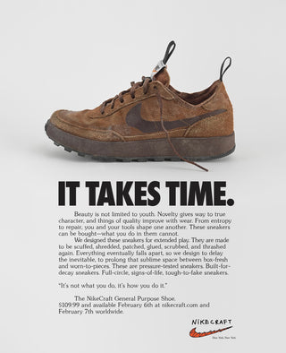 Tom Sachs x NikeCraft General Purpose Shoe "Field Brown"