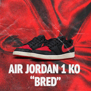 Air Jordan 1 KO Low "Bred"