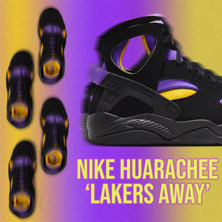 Nike Air Flight Huarache "Lakers Away"