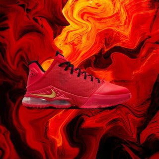 Nike Lebron XIX Low "Light Crimson"