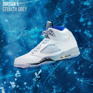 Jordan 5 "Stealth Grey"