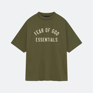 Fear Of God Essentials Jersey Crewneck - Military