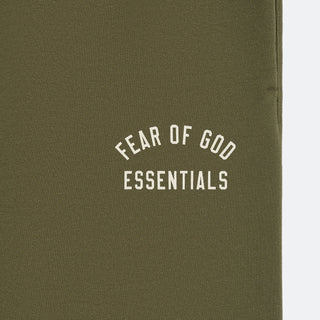 Fear Of God Essentials Fleece Sweatpant FA24- Military