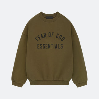 Fear Of God FW24 Fleece Crewneck - Olive