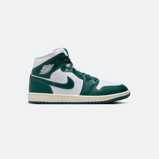 W Jordan 1 Mid 'Oxidized Green'