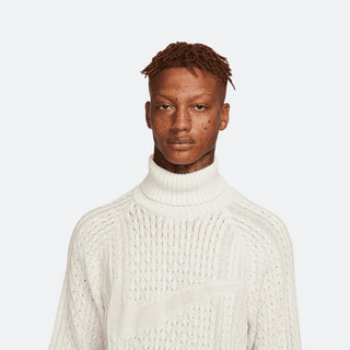 Nike Life Cable Knit Turtleneck Sweater