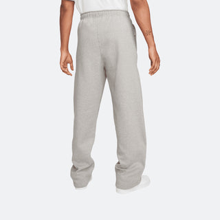 Nike Solo Swoosh Open-Helm Fleece Pants - Grey