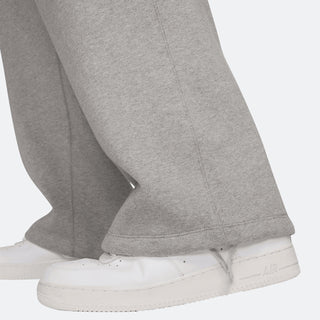 Nike Solo Swoosh Open-Helm Fleece Pants - Grey