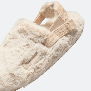 W Nike Calm Mule 'White Fur'