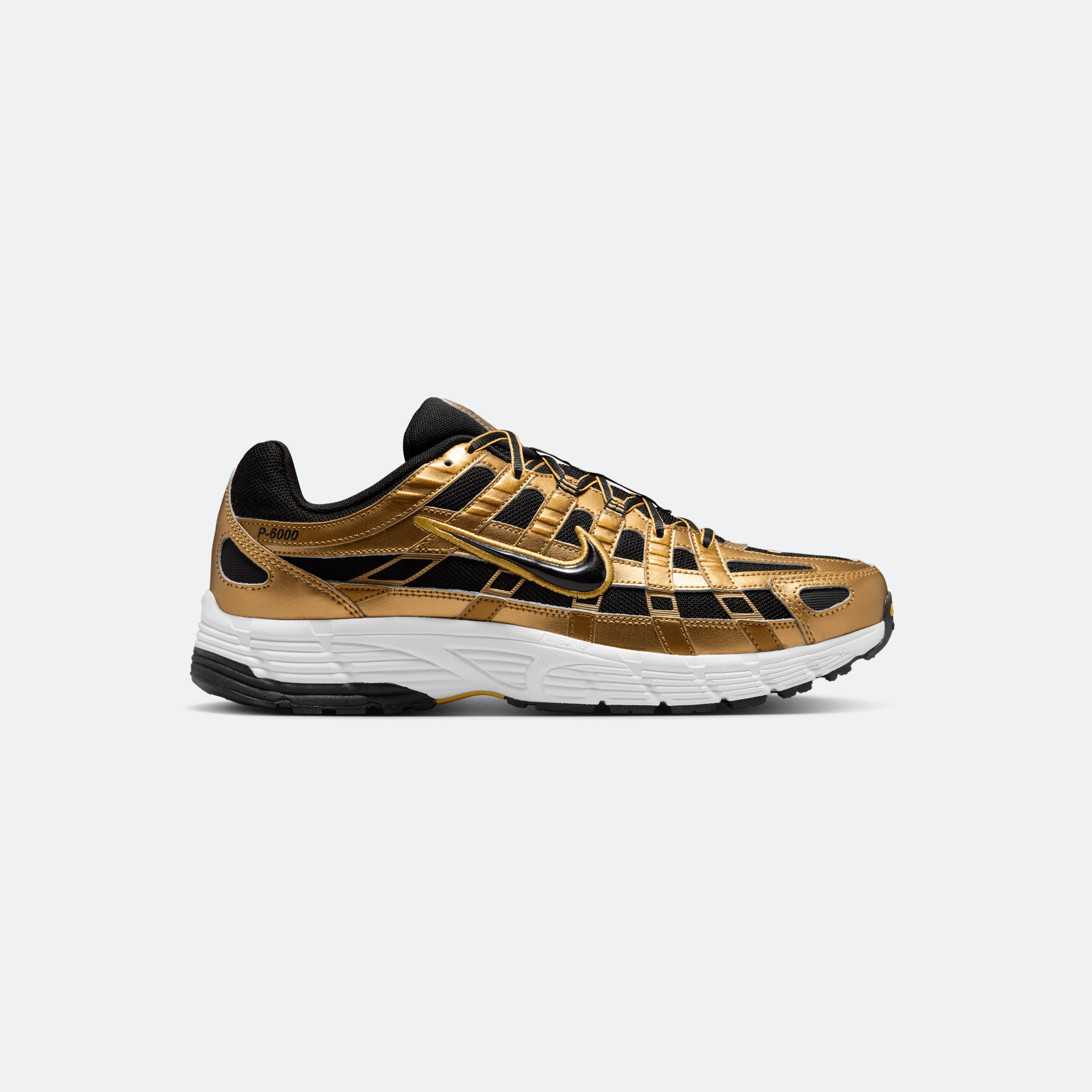 Nike Men s P 6000 Shoes Size 8 Metallic Gold Black