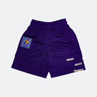 Bristol Studios X New Era x NBA Hardwood Shorts - Los Angeles Lakers