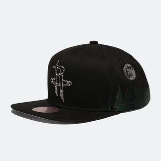 Mitchell & Ness X TBG Houston Rockets 'Starry Night' Snapback