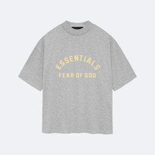Fear Of God Essentials SP24 Crewneck T-Shirt - Light Heather Grey