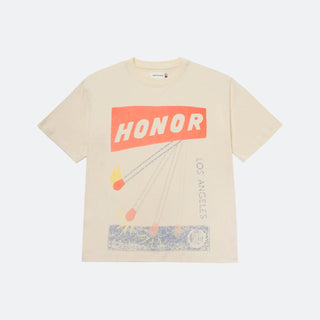 Honor The Gift Match Box SS Tee - White