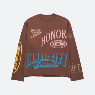 Honor The Gift Studio Crewneck 2.0 - Brown