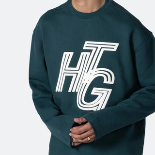 Honor The Gift Terry HTG Crewneck - Green