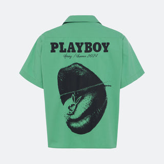 Homme Femme Playboy Button Up