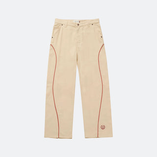 Honor The Gift Canvas Piping Pant - Bone
