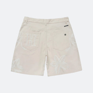 Honor The Gift Canvas Shorts - Cream