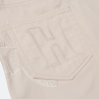 Honor The Gift Canvas Shorts - Cream