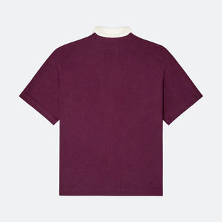 KidSuper Embroidered Figured Shirt - Wine