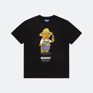 MARKET Botanical Bear T-Shirt - Black
