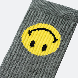 MARKET Smiley Upside Down Socks - Sage