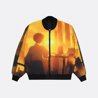 Pleasures Humanoid Reversible Bomber