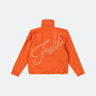 Felt Volute Reversible Jacket - Orange/Brick