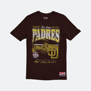 New Era San Diego Padres Throwback Distressed T-Shirt