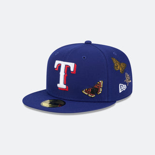 New Era X Felt Texas Rangers Fitted