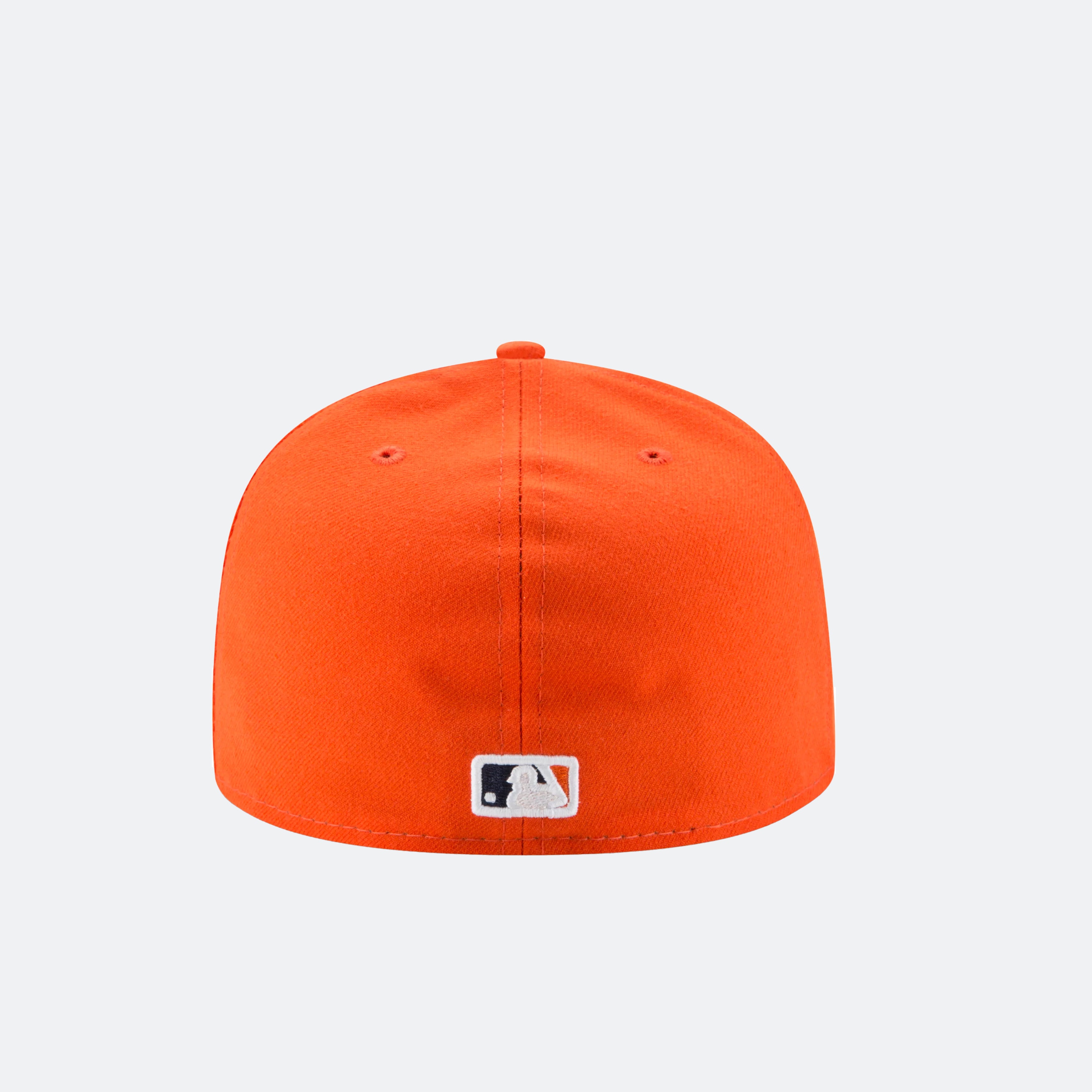 Houston Astros New Era 5950 Fitted Hat - Alt 2 - Orange